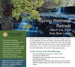 2020 Spring Wellness Retreat