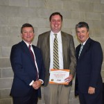 (L to R): President Bob Methvin, Matthew Parten, Attorney General Steve Marshall