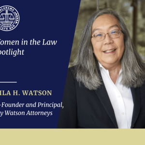 Leila H. Watson, co-founder and principal at Cory Watson Attorney