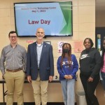Kyle Shirley and Eric Anderson speaking to Ms. Emerson’s class – Business and Legal Concepts at the Autauga County Technology Center in Prattville